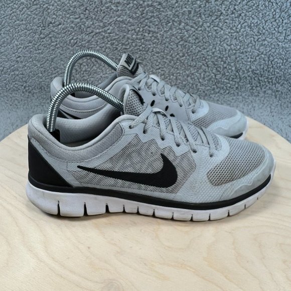 Nike Shoes - Nike Shoes Womens Size 8.5 Flex 2015 Run Grey Athletic Running Sneakers (7Y)